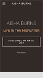 Mobile Screenshot of aishaburns.com